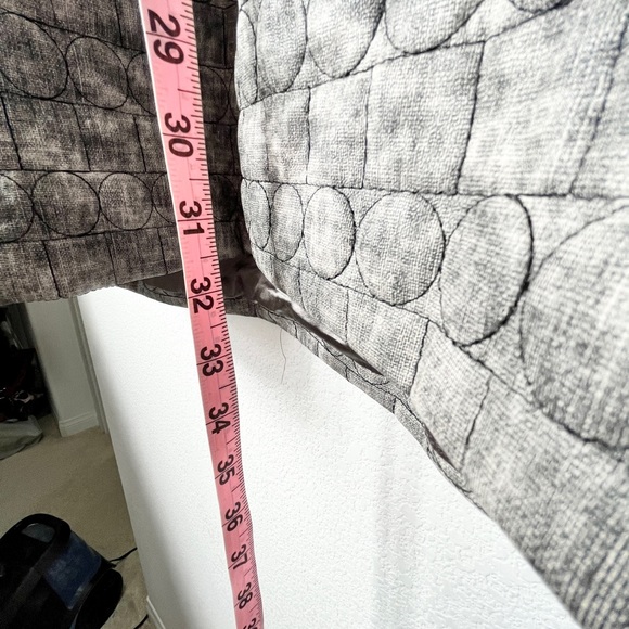 Erica Women’s Grey Quilted/ Studded/ Office Dress Large.. good condition. - Picture 8 of 11